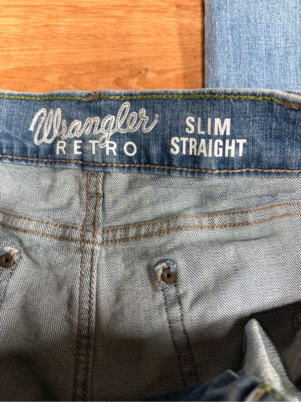 Wrangler Retro Slim Straight 34x34 NWOT - Picture 4 of 5